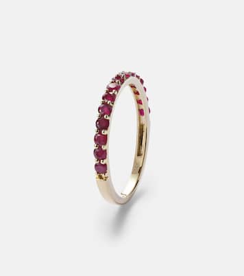 Forever Birthstone 14kt 골드 루비 링  | Stone and Strand