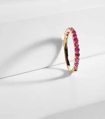 Forever Birthstone 14kt 골드 루비 링  | Stone and Strand