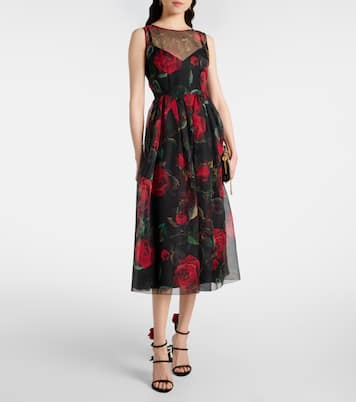 Sandales en satin | Dolce&Gabbana