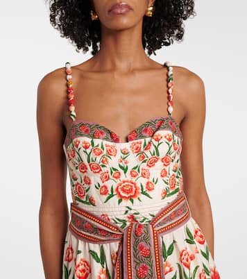Robe midi en coton imprimé | Farm Rio