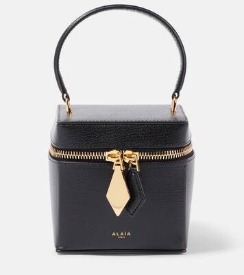 Bolso neceser Cube de piel | Alaïa