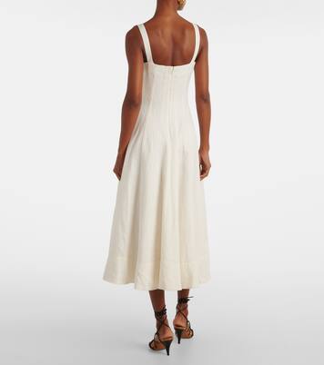 Robe midi en lin | Faithfull