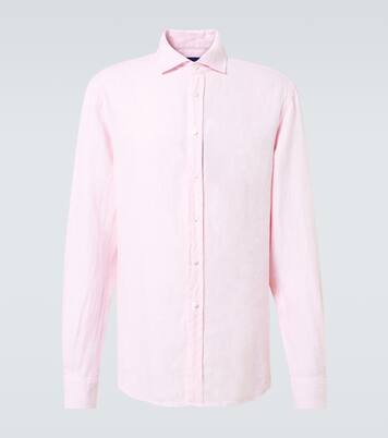 Camicia Oxford in lino | Ralph Lauren Purple Label