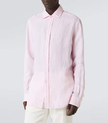 Camicia Oxford in lino | Ralph Lauren Purple Label