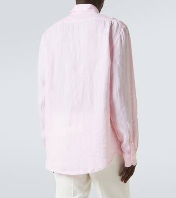 Camicia Oxford in lino | Ralph Lauren Purple Label