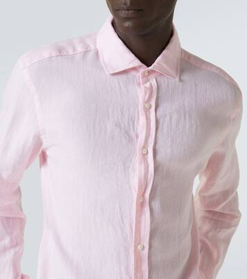 Camicia Oxford in lino | Ralph Lauren Purple Label
