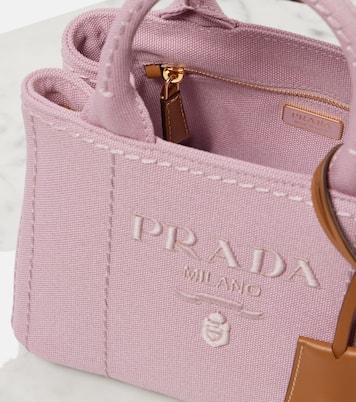 Schultertasche Mini aus Canvas | Prada