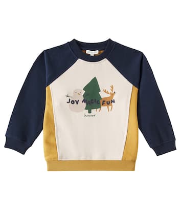 Aude Placement cotton sweatshirt | Liewood