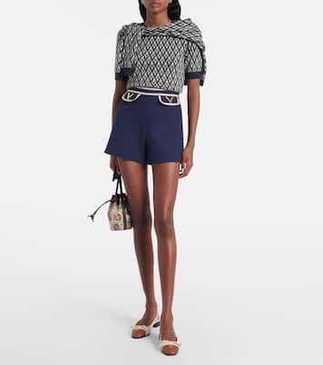 Top Toute la V de lana virgen | Valentino