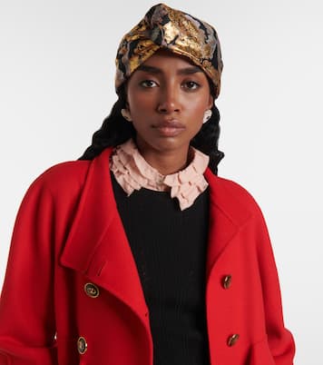 Bandeau en jacquard lamé | Valentino