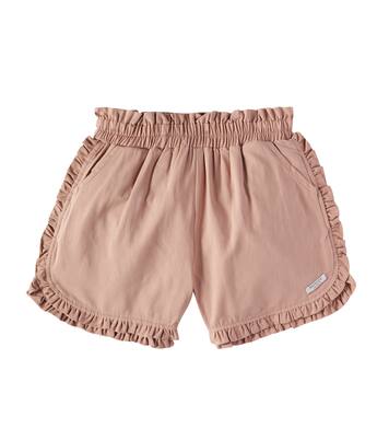 Niven ruffled cotton-blend shorts | Donsje