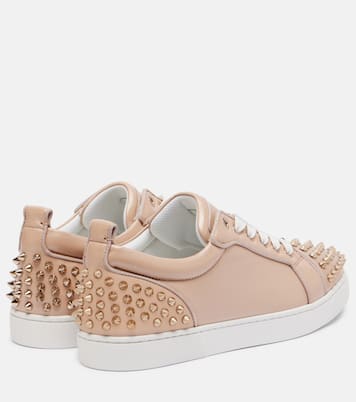 Zapatillas Louise Junior Spikes de piel | Christian Louboutin