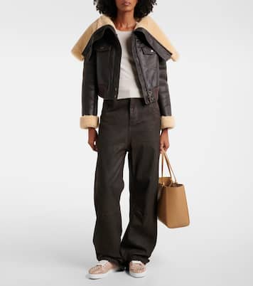 Zapatillas Louise Junior Spikes de piel | Christian Louboutin