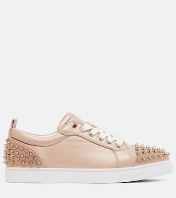 Zapatillas Louise Junior Spikes de piel | Christian Louboutin