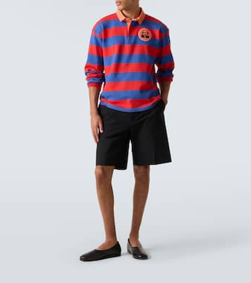 Polo rayé en coton | Bode