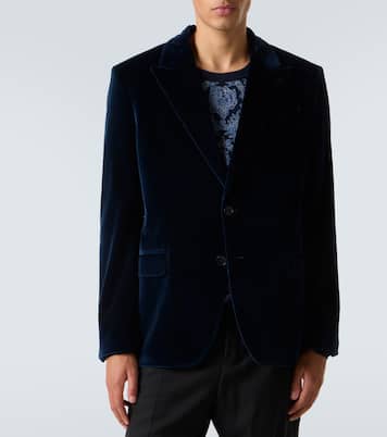 Cotton velvet blazer | Etro