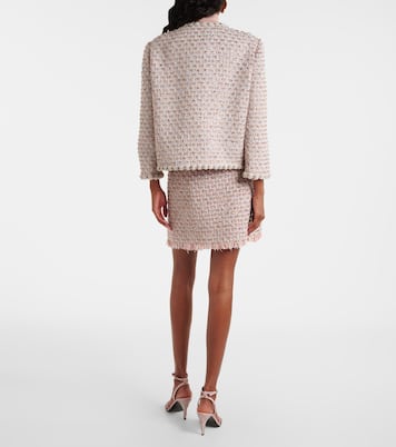 Embroidered tweed jacket | Valentino
