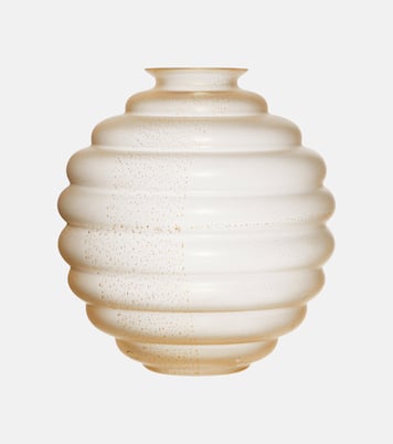 Frozen Murano glass vase by Napoleone Martinuzzi | Venini