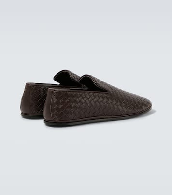 Mocassini Sunday in pelle Intrecciato | Bottega Veneta