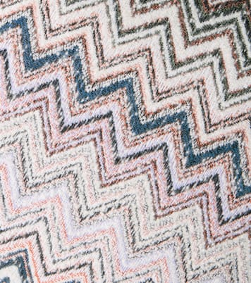 Forest cotton and wool-blend cushion | Missoni