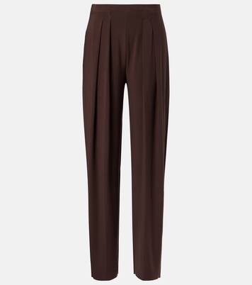 Pantalon ample à taille haute | Norma Kamali