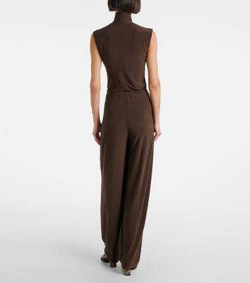 Pantalon ample à taille haute | Norma Kamali