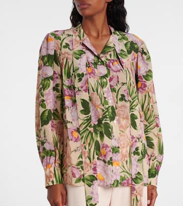 Bluse aus Crêpe de Chine aus Seide | Chloé