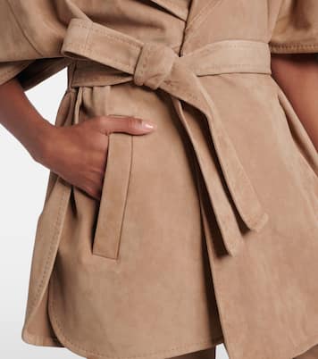 Jacke aus Veloursleder | Max Mara