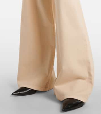 High-Rise Wide-Leg Jeans Siamese | Sportmax