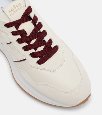 Plateau-Sneakers Hogan H641 aus Veloursleder | Hogan