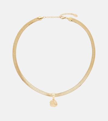 Gold-plated chain necklace | Magda Butrym