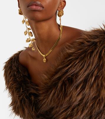 Gold-plated chain necklace | Magda Butrym