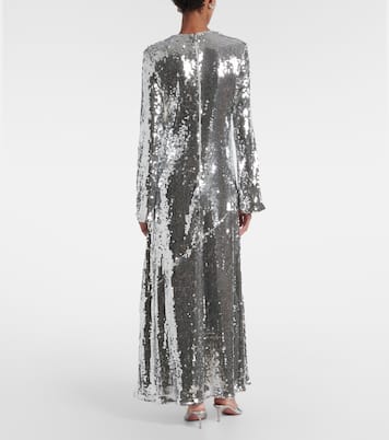 Robe longue à sequins | Rotate