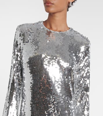 Robe longue à sequins | Rotate