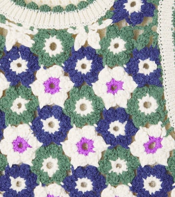 Pull sans manches Rynia en crochet | Louise Misha