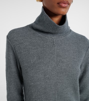 Robe longue en laine mélangée | Xu Zhi