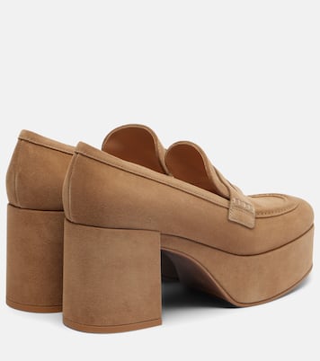 35 suede loafer pumps | Gianvito Rossi