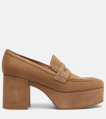 35 suede loafer pumps | Gianvito Rossi