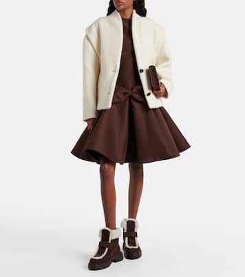 Stivaletti Shea in suede e shearling | Jimmy Choo