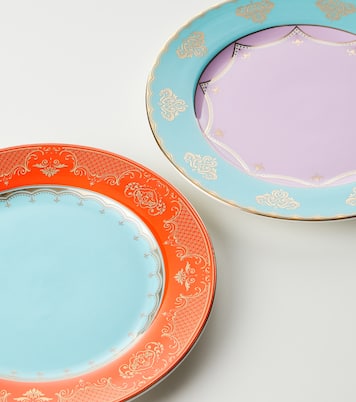 طقم من 4 أطباق عشاء من البورسلين Grandpa | Polspotten