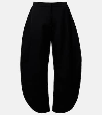 Pantaloni barrel in lana vergine | Alaïa