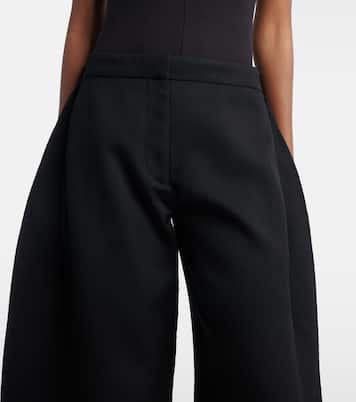 Pantaloni barrel in lana vergine | Alaïa