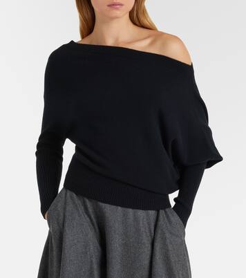 One-Shoulder-Pullover Paxi aus Kaschmir | Altuzarra
