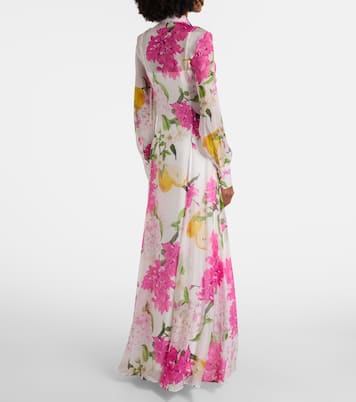 Bedrucktes Maxikleid Lilith | Leo Lin