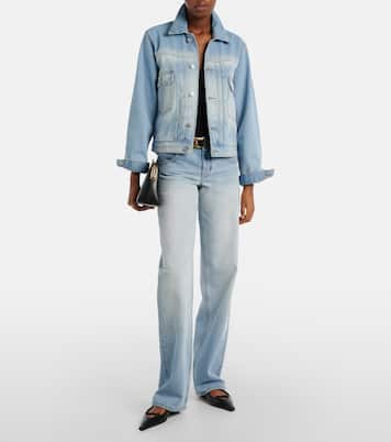 Harper low-rise straight jeans | Victoria Beckham