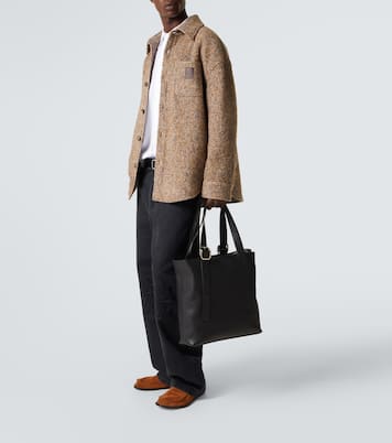 Loop leather tote bag | Loewe
