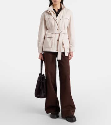 Jacke Maitake mit Leder | Moncler