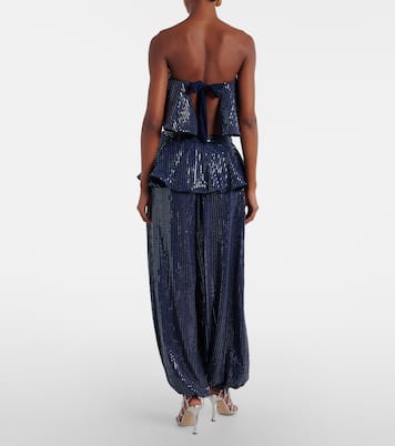 Sequined wide-leg pants | Adriana Degreas