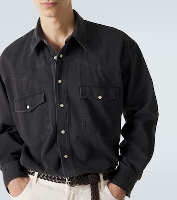 Hemdjacke Mylo aus Denim | Studio Nicholson