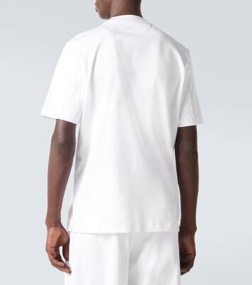Printed cotton jersey T-shirt | Brunello Cucinelli
